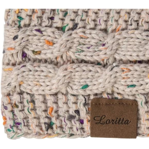 Womens Ear Warmers Headbands Winter Knit Head Wrap NWT - Picture 6 of 6